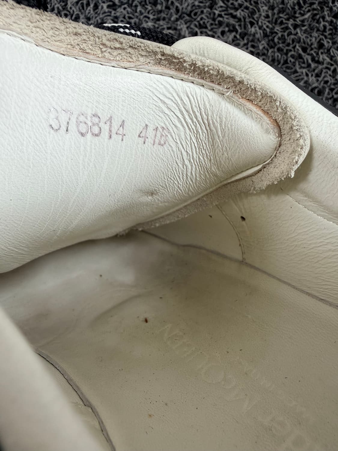 알렉산더 맥퀸 오버사이즈 스니커즈 블랙탭 상품이미지5