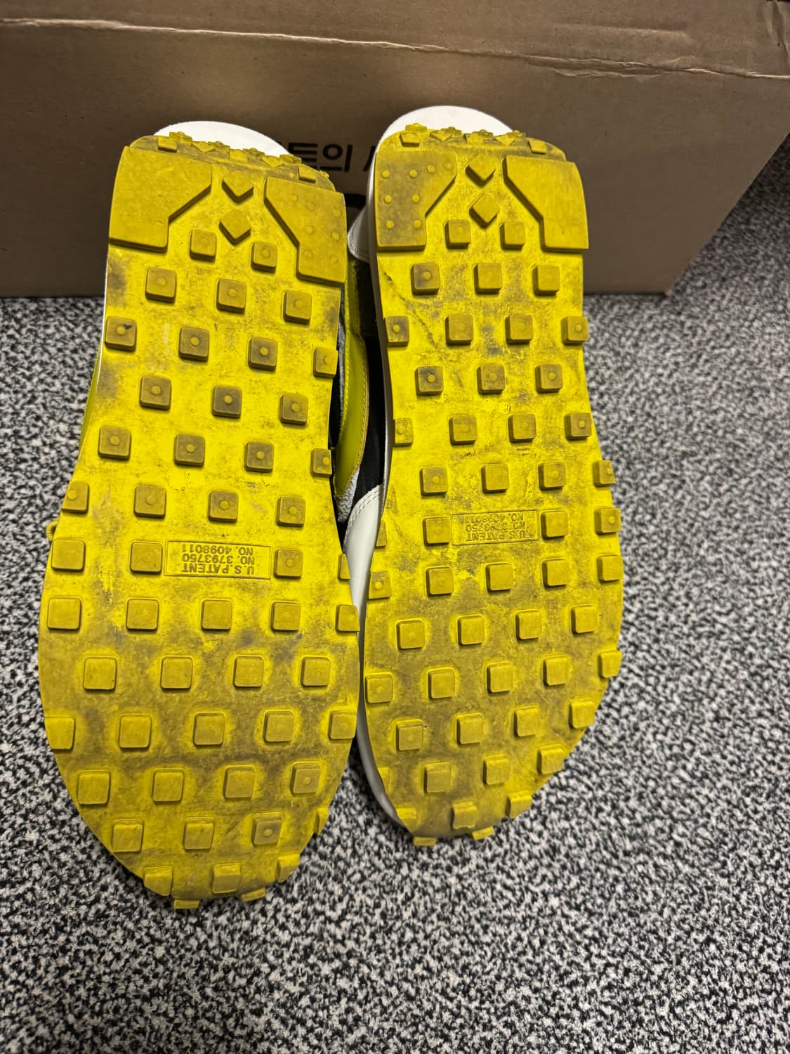 나이키 x 사카이 x 언더커버 LD와플 블랙 브라이트 시트론 (270) 상품이미지5