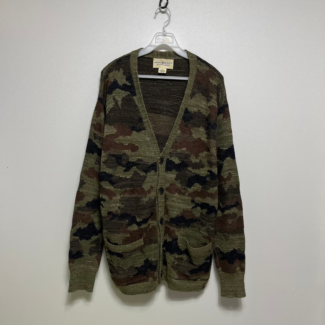 데님앤서플라이 랄프로렌 카모 가디건 m 상품이미지1