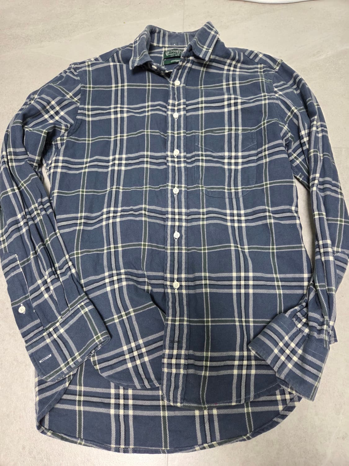 깃맨브라더스 빈티지 체크 플란넬 셔츠 (Made in USA) 상품이미지1