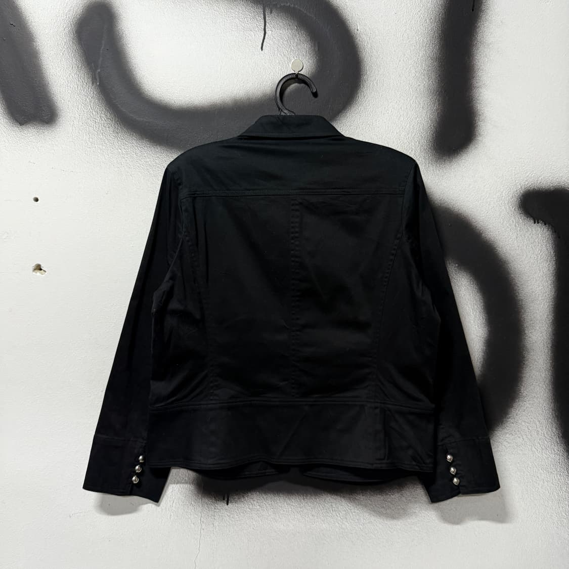 VTG 빈티지 y2k 긱시크 무드 카라 버튼 자켓 상품이미지2