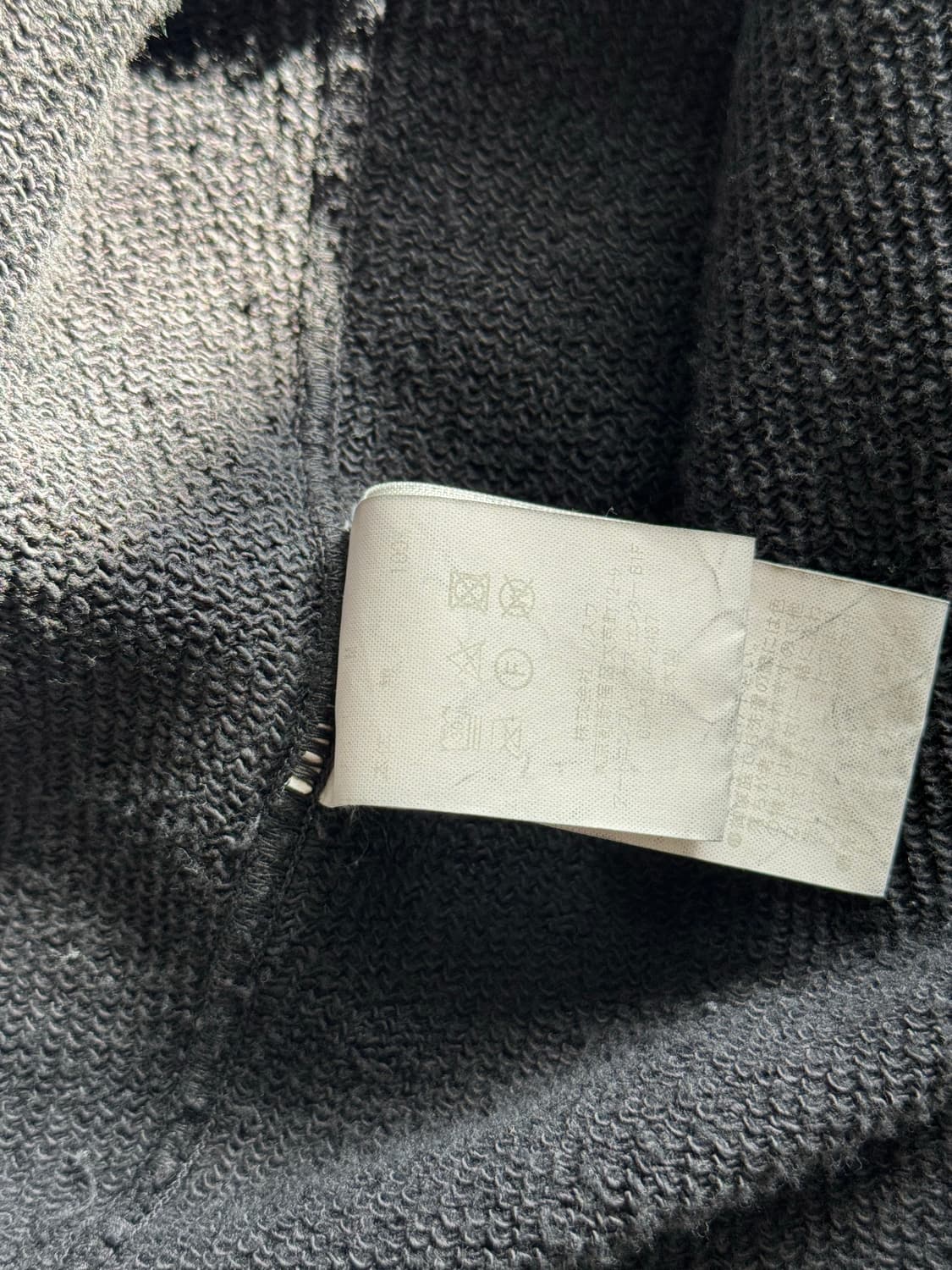 Kamiya 카미야 로프 블리치드 후드집업 M 상품이미지3