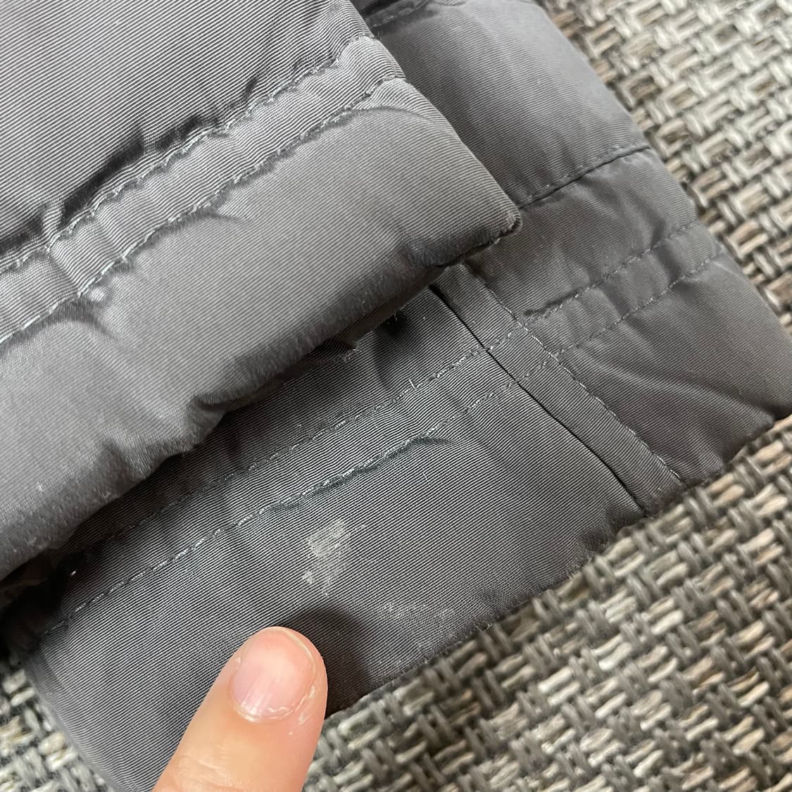 캘빈클라인진스 그레이 덕다운 패딩 M 상품이미지7