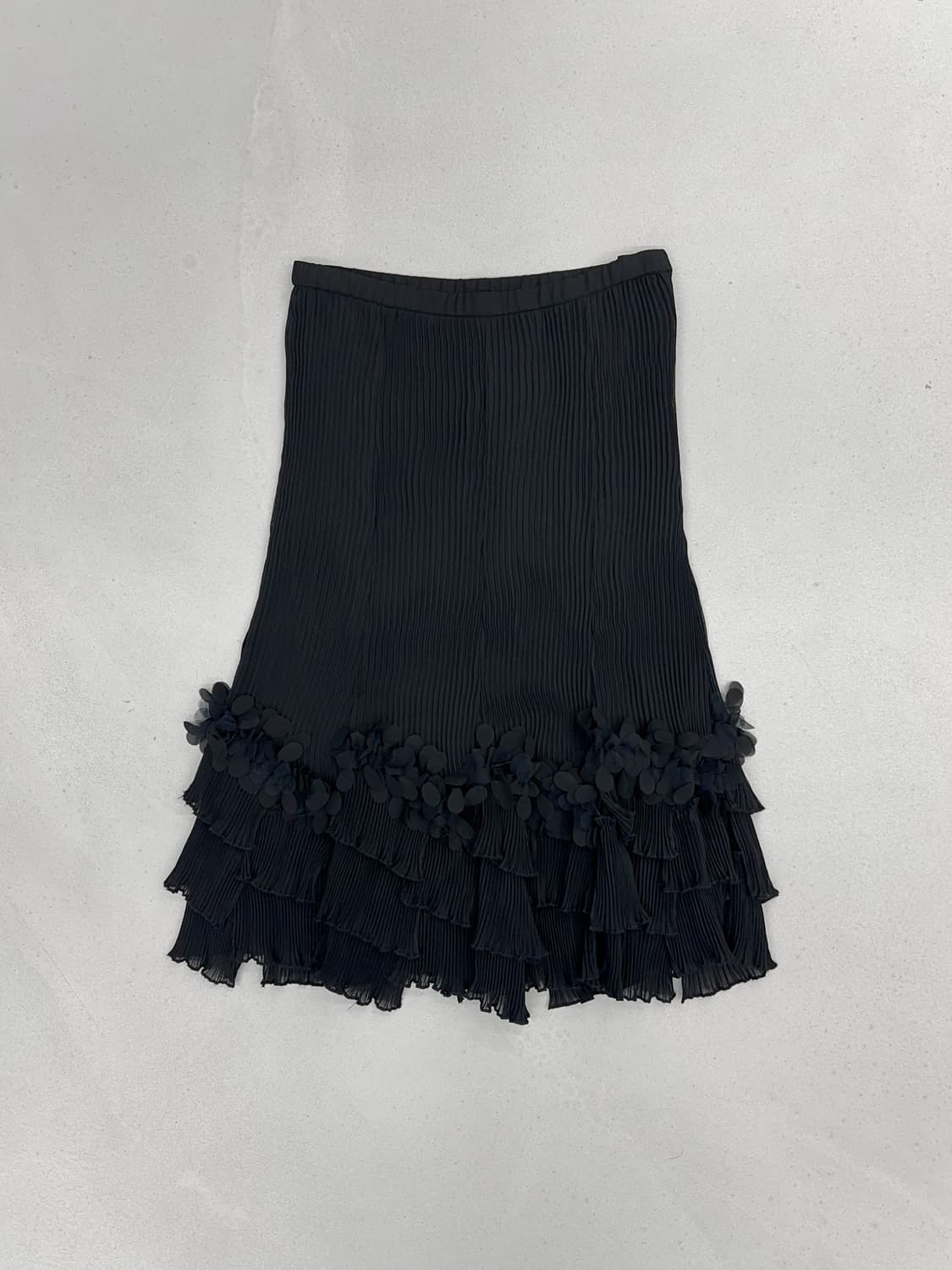 LIEBE 플리츠 롱 스커트 상품이미지1