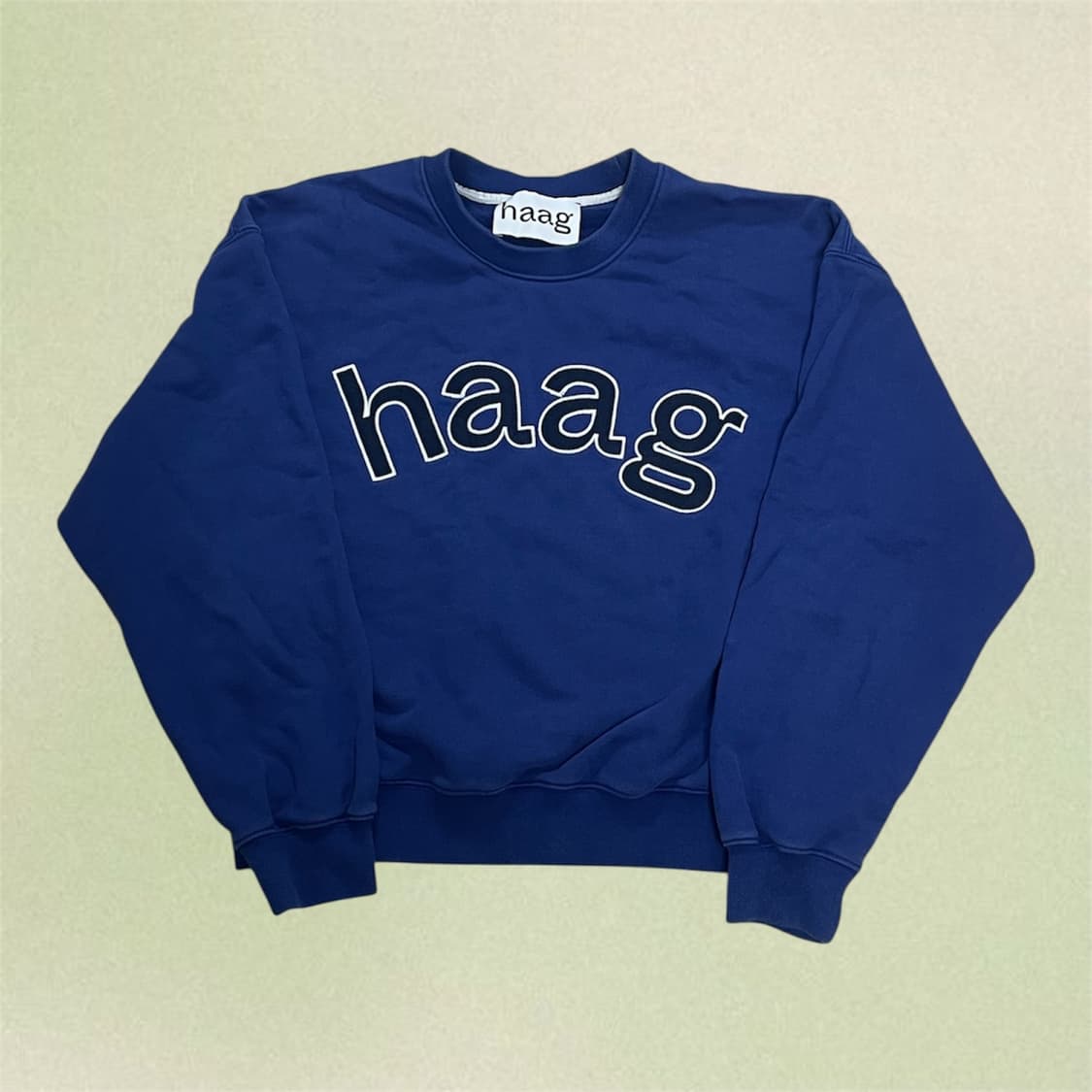 헤이그 어 벌스데이 스웨트셔츠 맨투맨 블루 상품이미지2