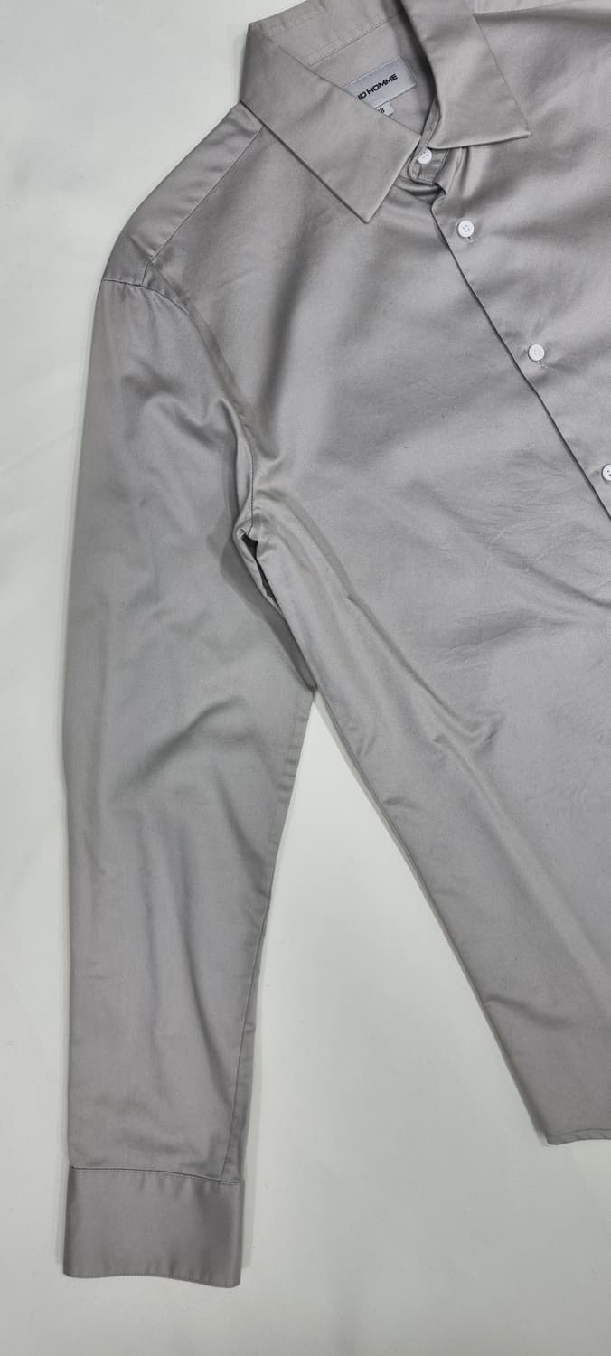 솔리드옴므 그레이 셔츠 L _ 남성, 실측확인 상품이미지3