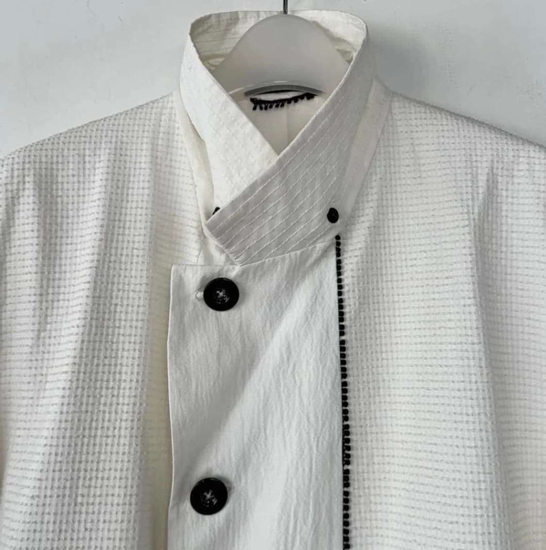 Ann Demeulemeester 앤 드뮐미스터 텍스처 블록 자켓 상품이미지2