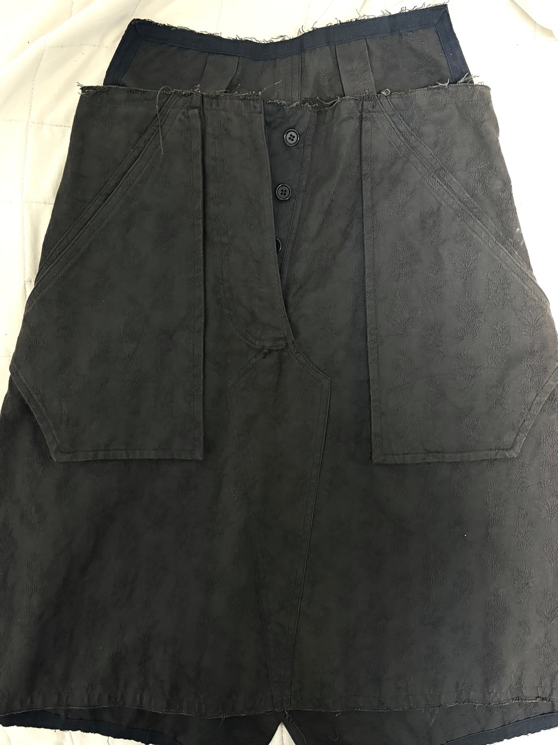 Marc Le Bihan 2way Damage Skirt 상품이미지2