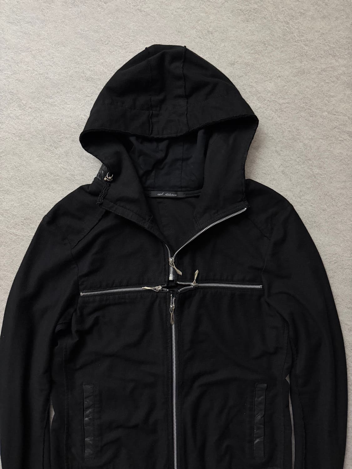 14th addiction 크로스 후드집업 상품이미지3