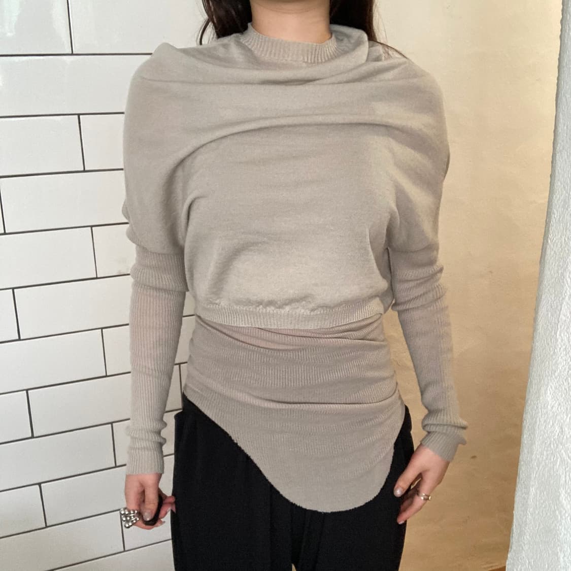 릭오웬스 리브 니트 나시 상품이미지6