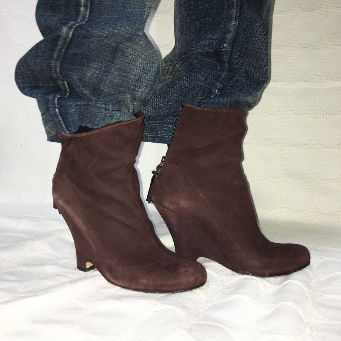 미우미우 스웨이드 부츠 상품이미지3