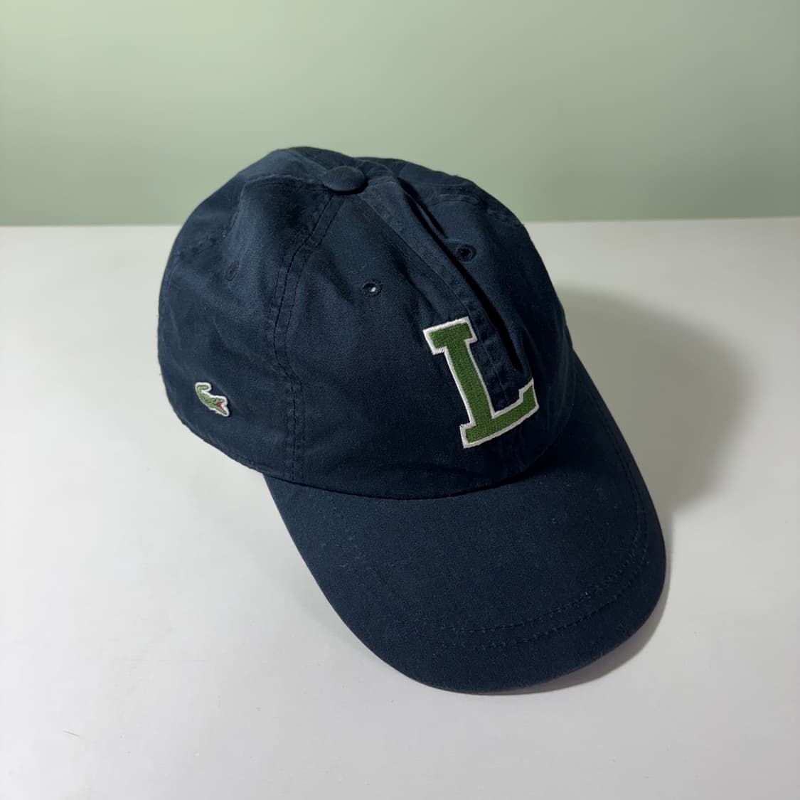 OS 라코스테 네이비 L로고 볼캡 상품이미지1