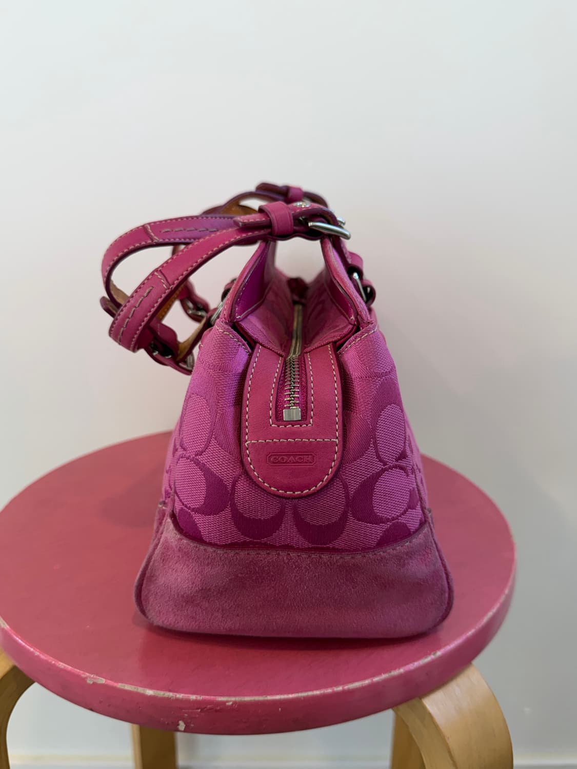 🌟희귀 Coach pink bag 상품이미지10