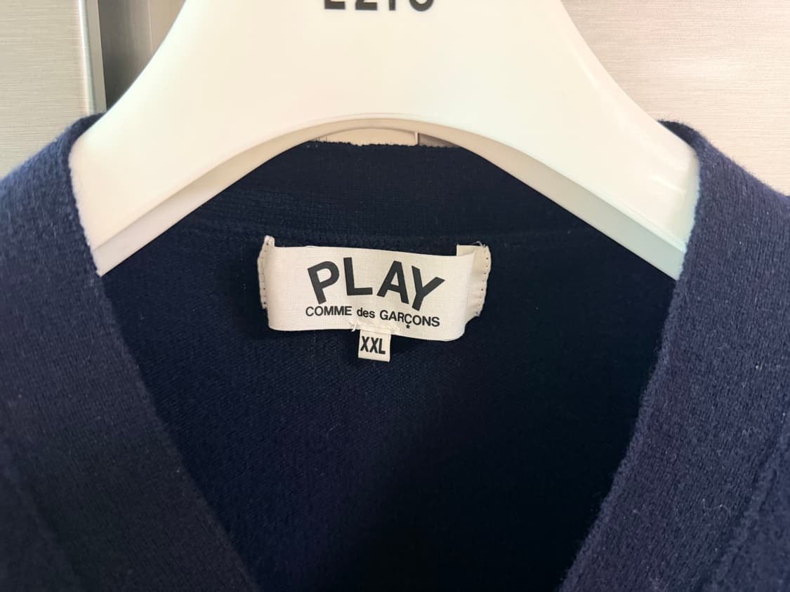 꼼데가르송 하트 가디건 XXL 상품이미지2