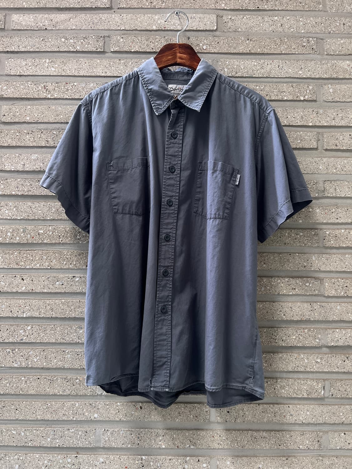 [XL]칼하트 USA 2포켓 블루스톤 워크 셔츠 상품이미지2