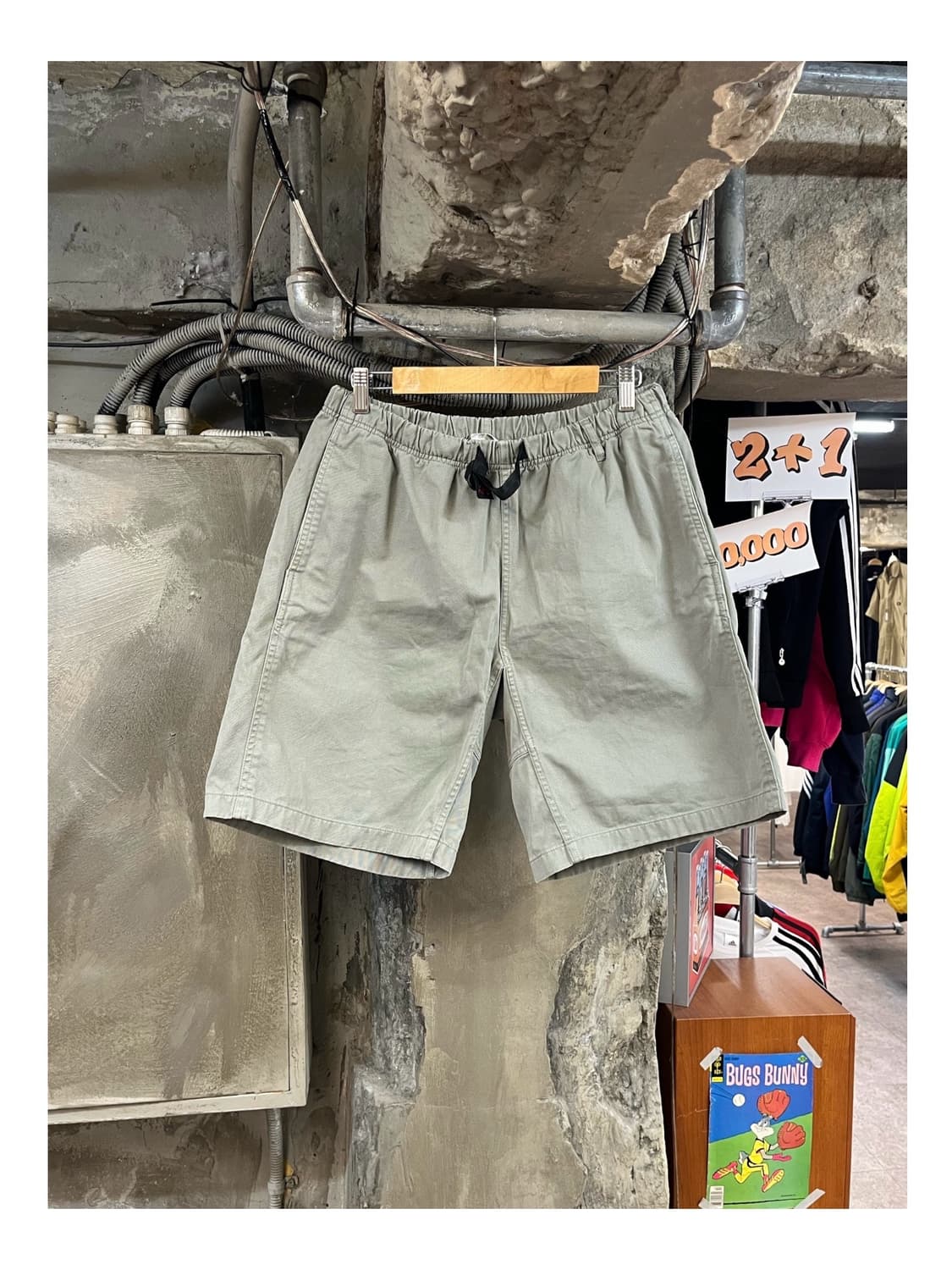 그라미치 하프 팬츠 라이트카키 L #csz3752 상품이미지1