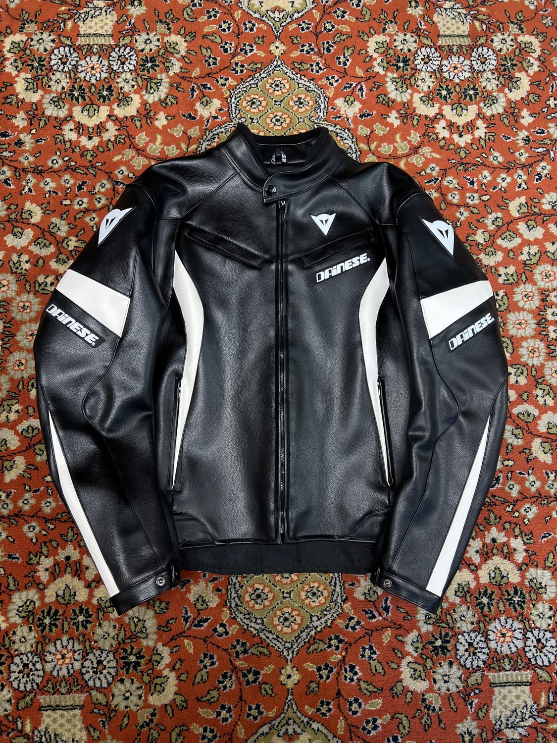 [L] 다이네즈 리얼 레더 바이커 라이더자켓 상품이미지1