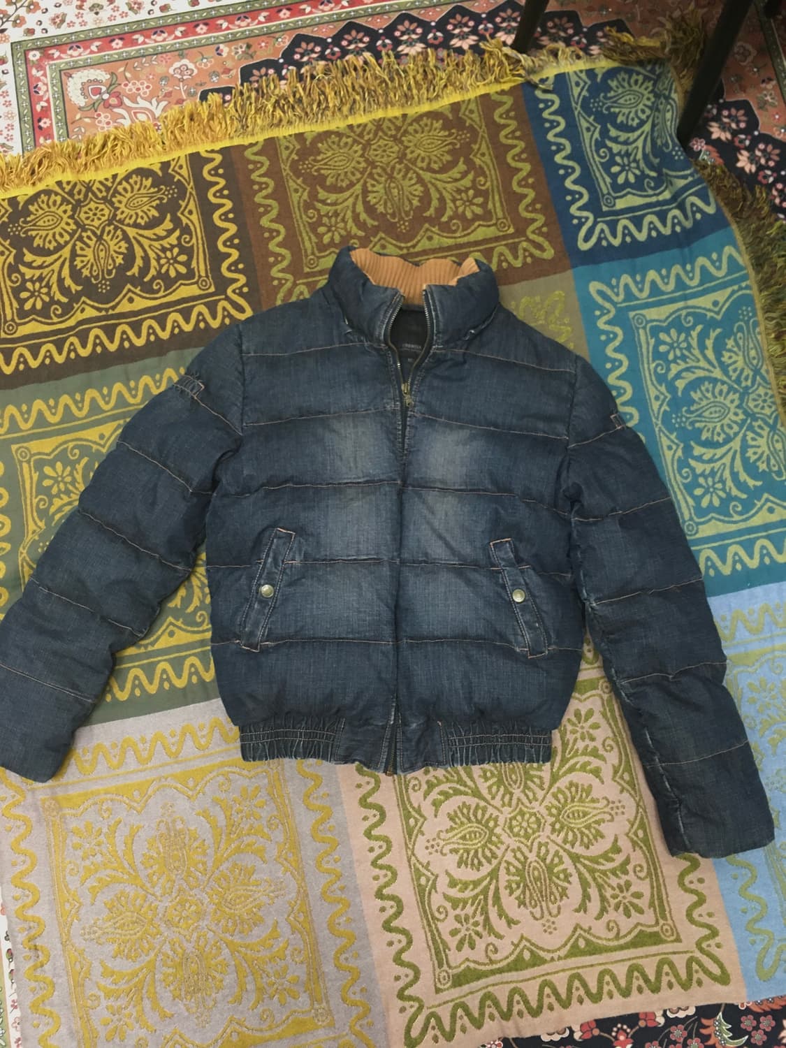 vintage pinterest denim padding 상품이미지3