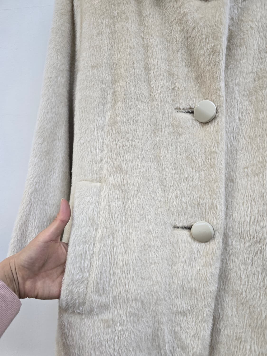 한섬 타임 모100%(라마47%) 코트 상품이미지6