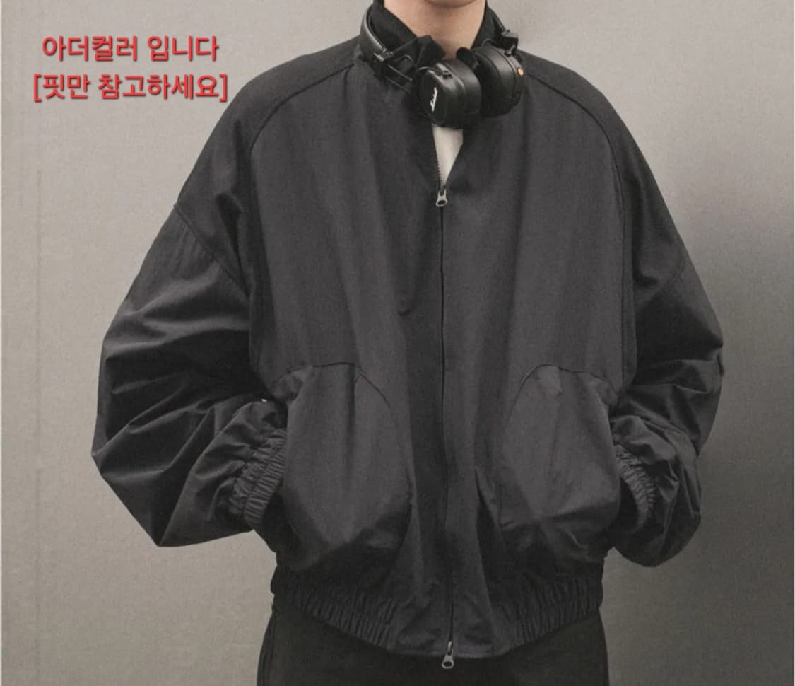 [ETCE] POST TRACK JACKET 바람막이 (GREY) 상품이미지1