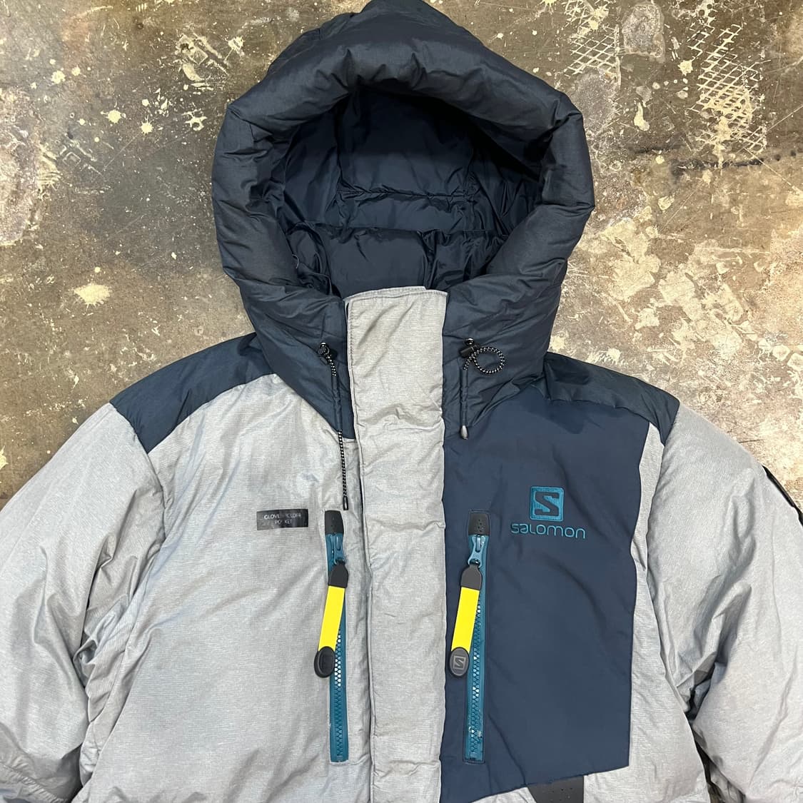 100) 살로몬 알라스카 헤비 구스다운 패딩점퍼 대장급 패딩 상품이미지2