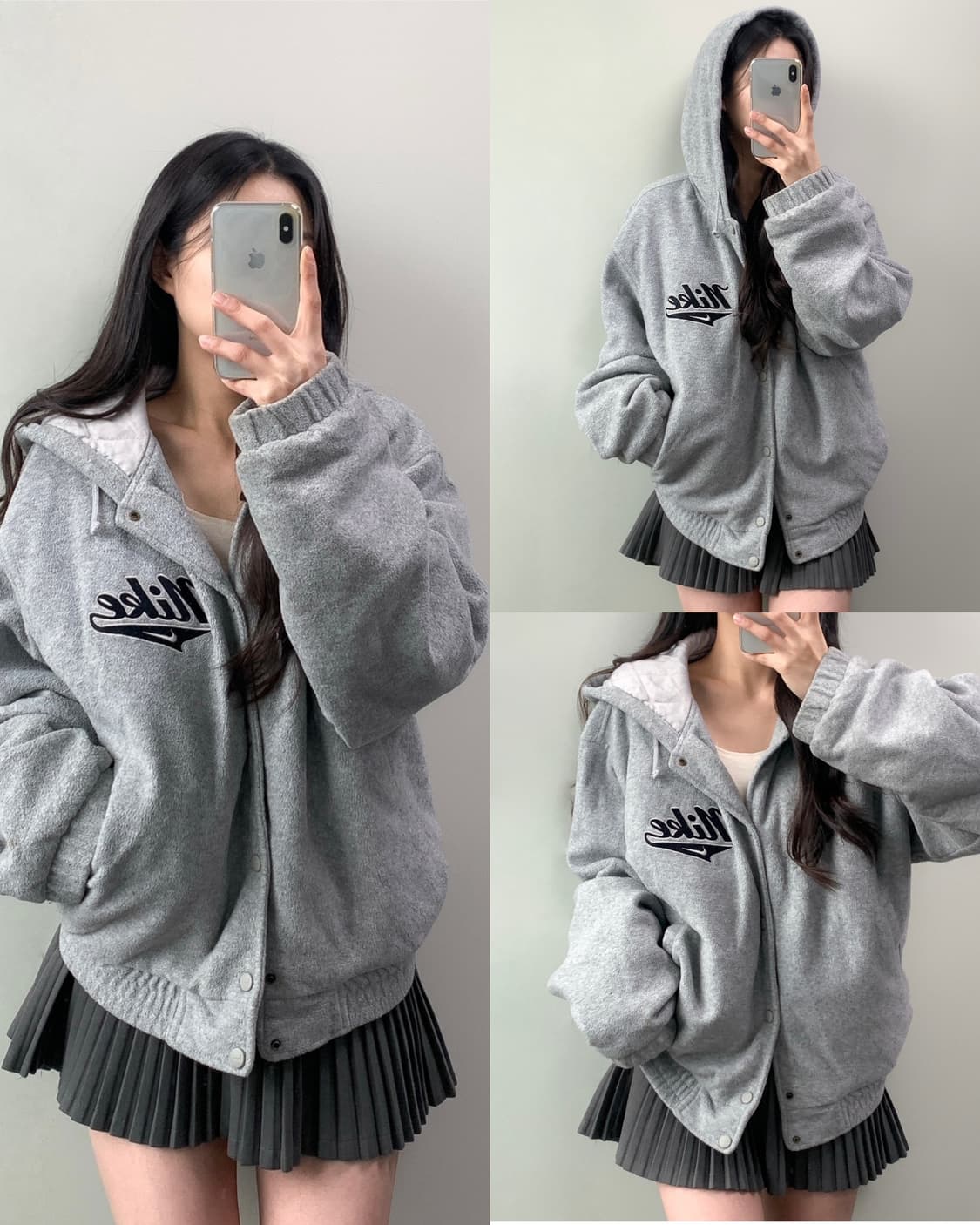 나이키 빅로고 후리스 상품이미지1