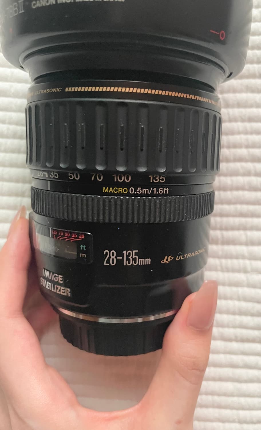 캐논 28-135mm 렌즈+후드+캡 상품이미지3