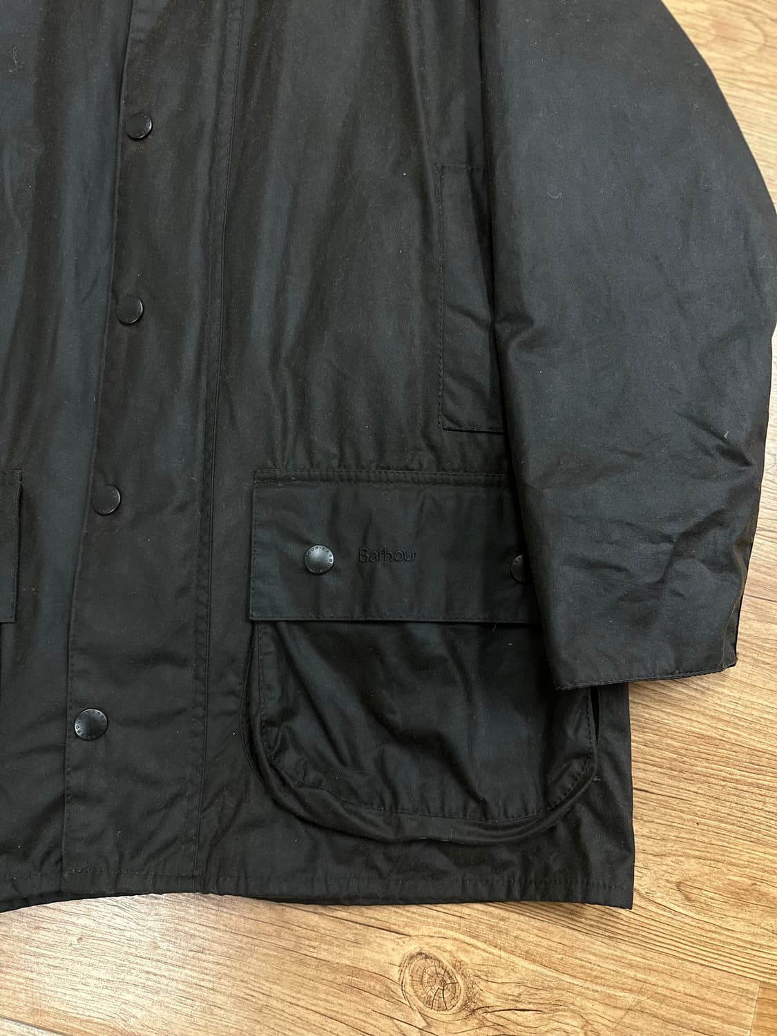 (40)바버 23AW 뷰포트 왁스 자켓 세이지그린 상품이미지3