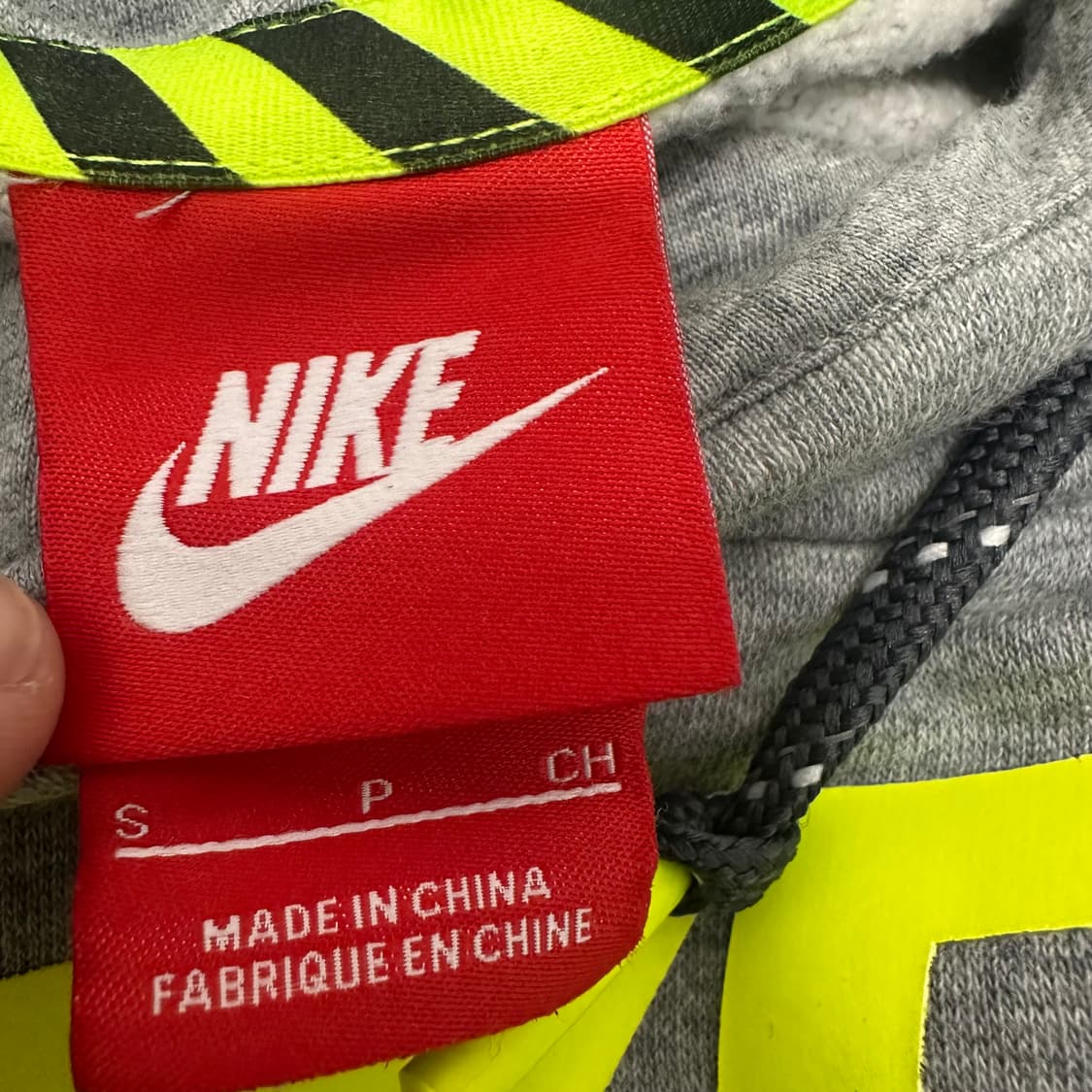 NIKE 나이키 여성 기모 후드티셔츠 그레이 S 상품이미지4