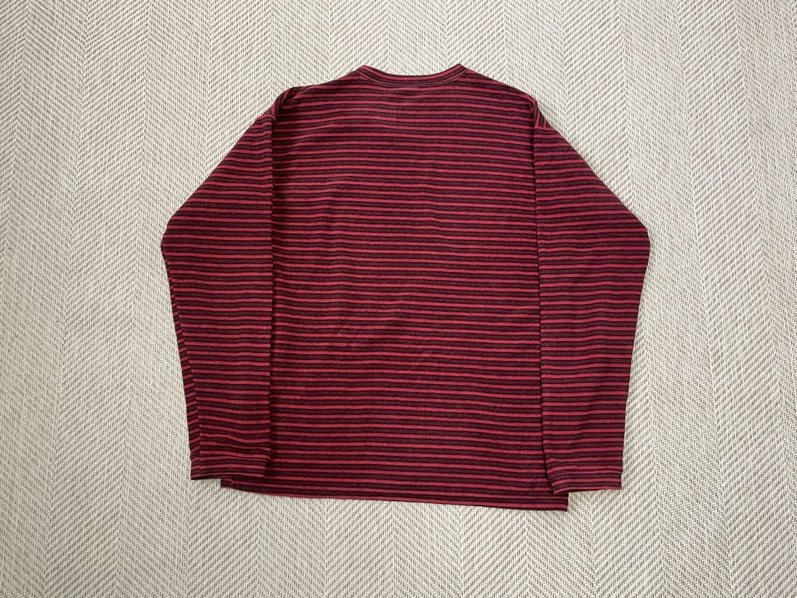 몽벨 플리스 스트라이프 롱슬리브  J03524 상품이미지5