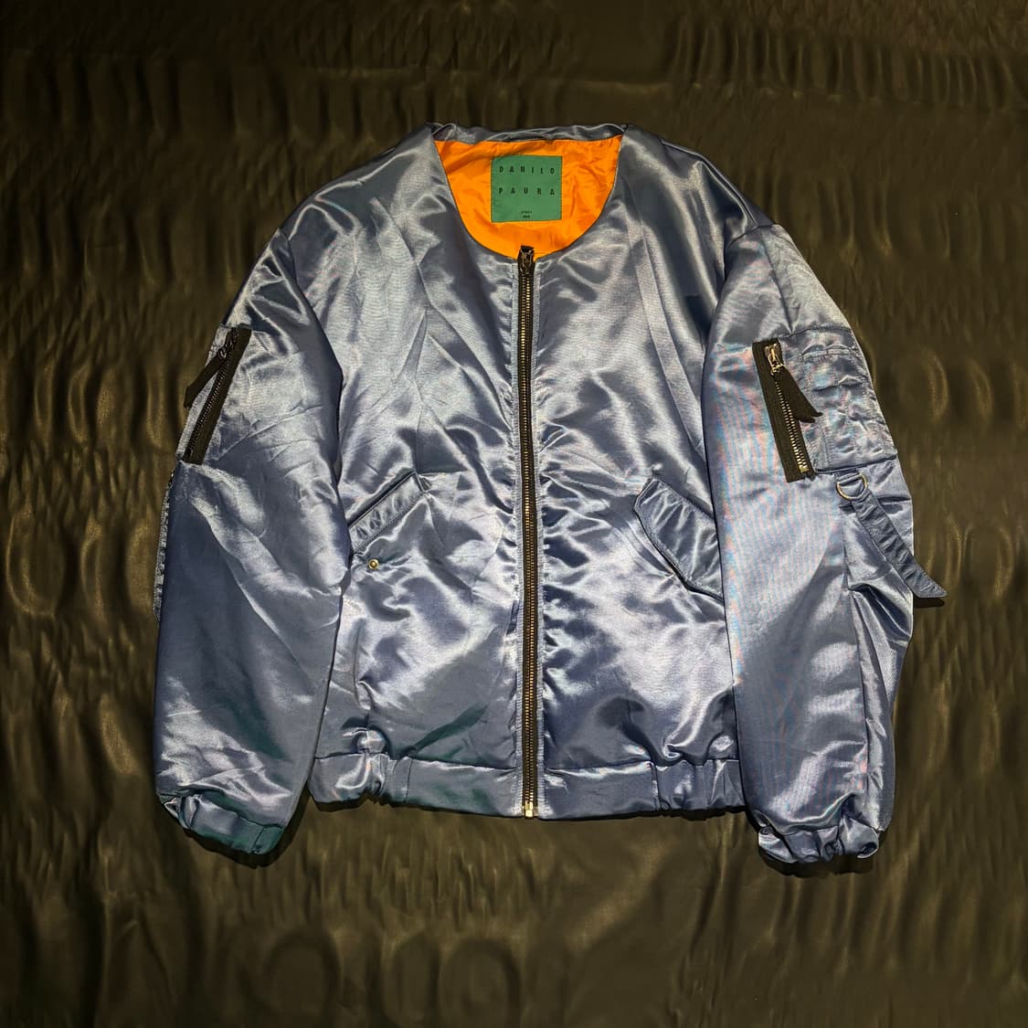 다닐로 파우라 블루 봄버자켓 상품이미지1