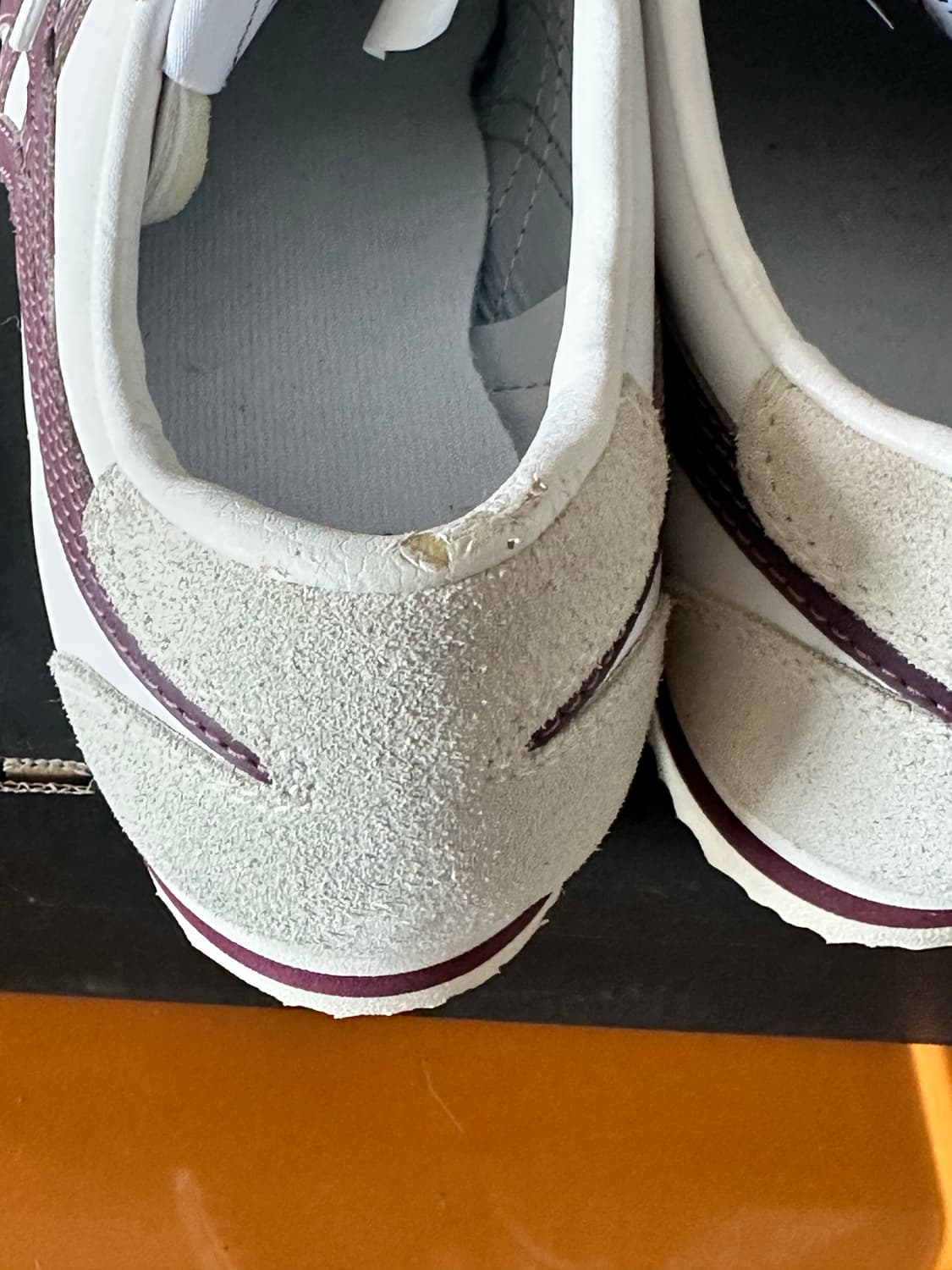 오니츠카타이거 멕시코 66 화이트 버건디 240 상품이미지5