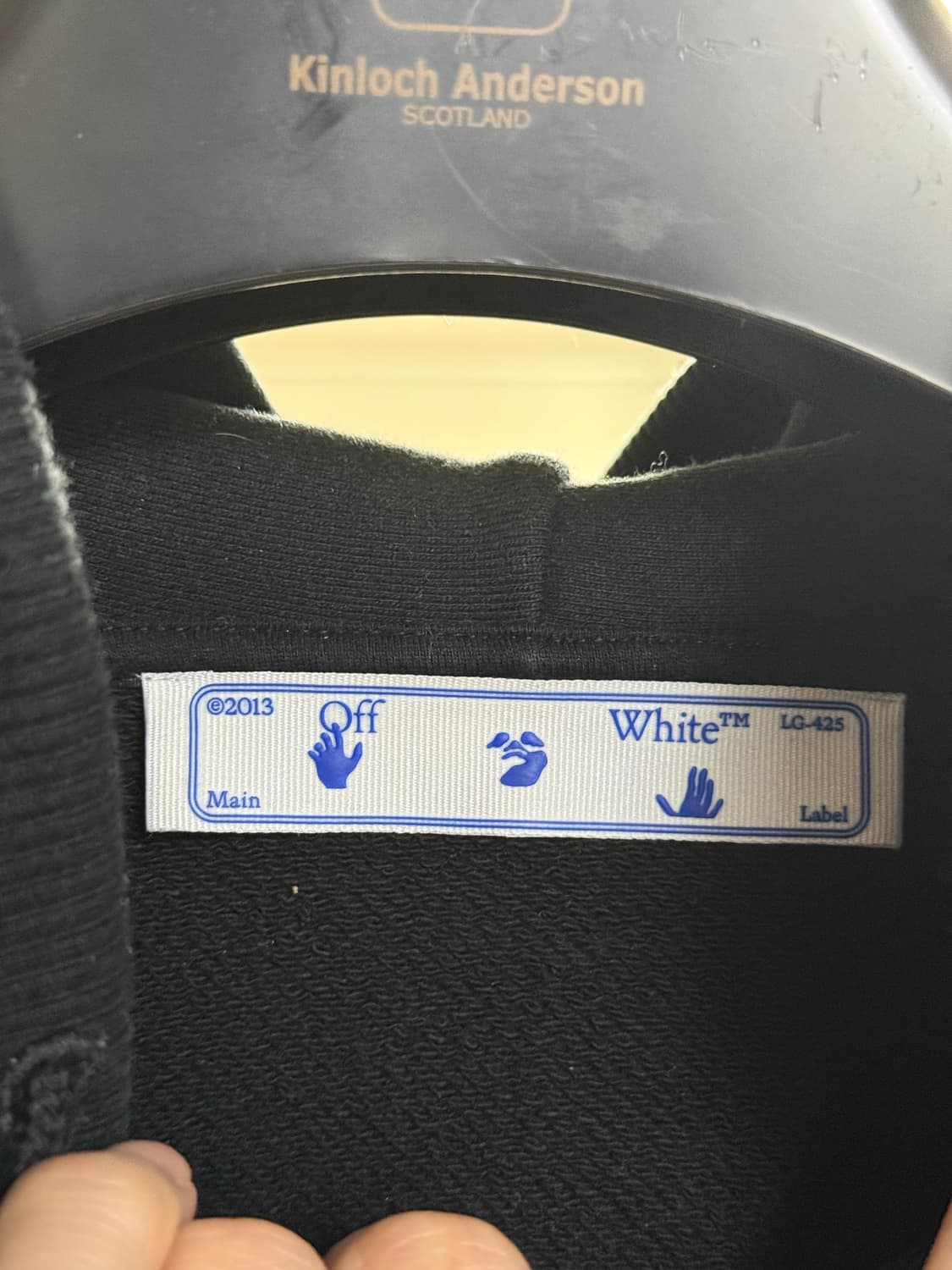 오프화이트 후드티 상품이미지4