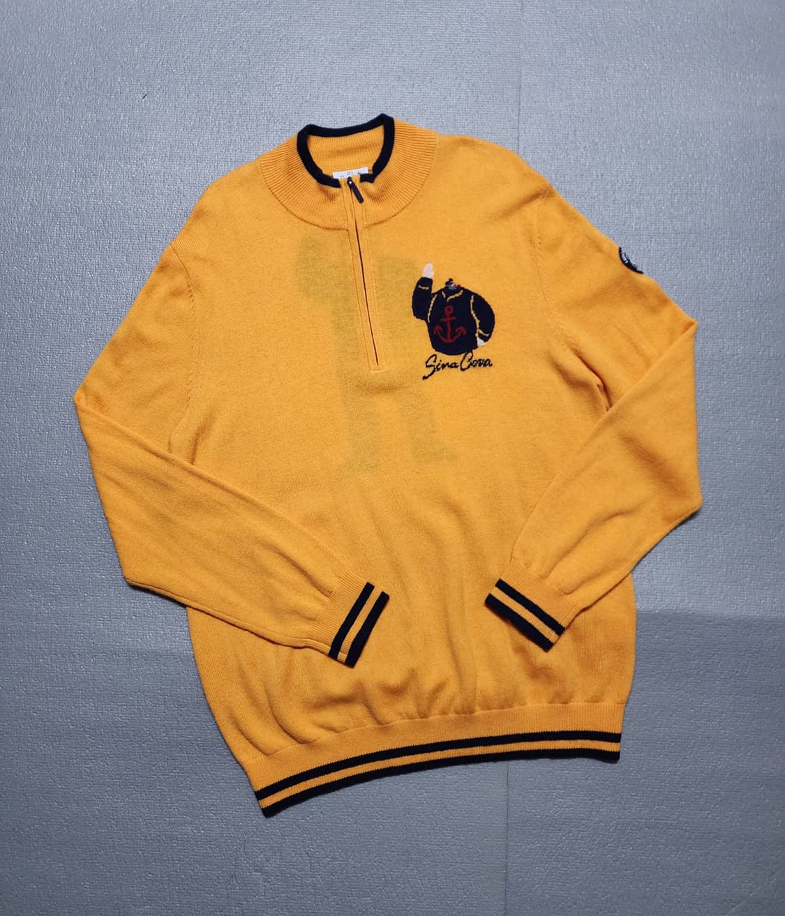 Sina Cova 시나코바 하프집업 혼방 캐시미어 니트 상품이미지1