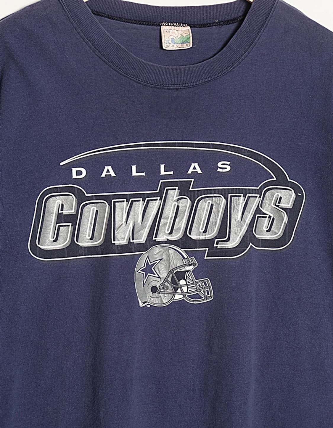 Vintage WAVES Print T-Shirts 상품이미지3