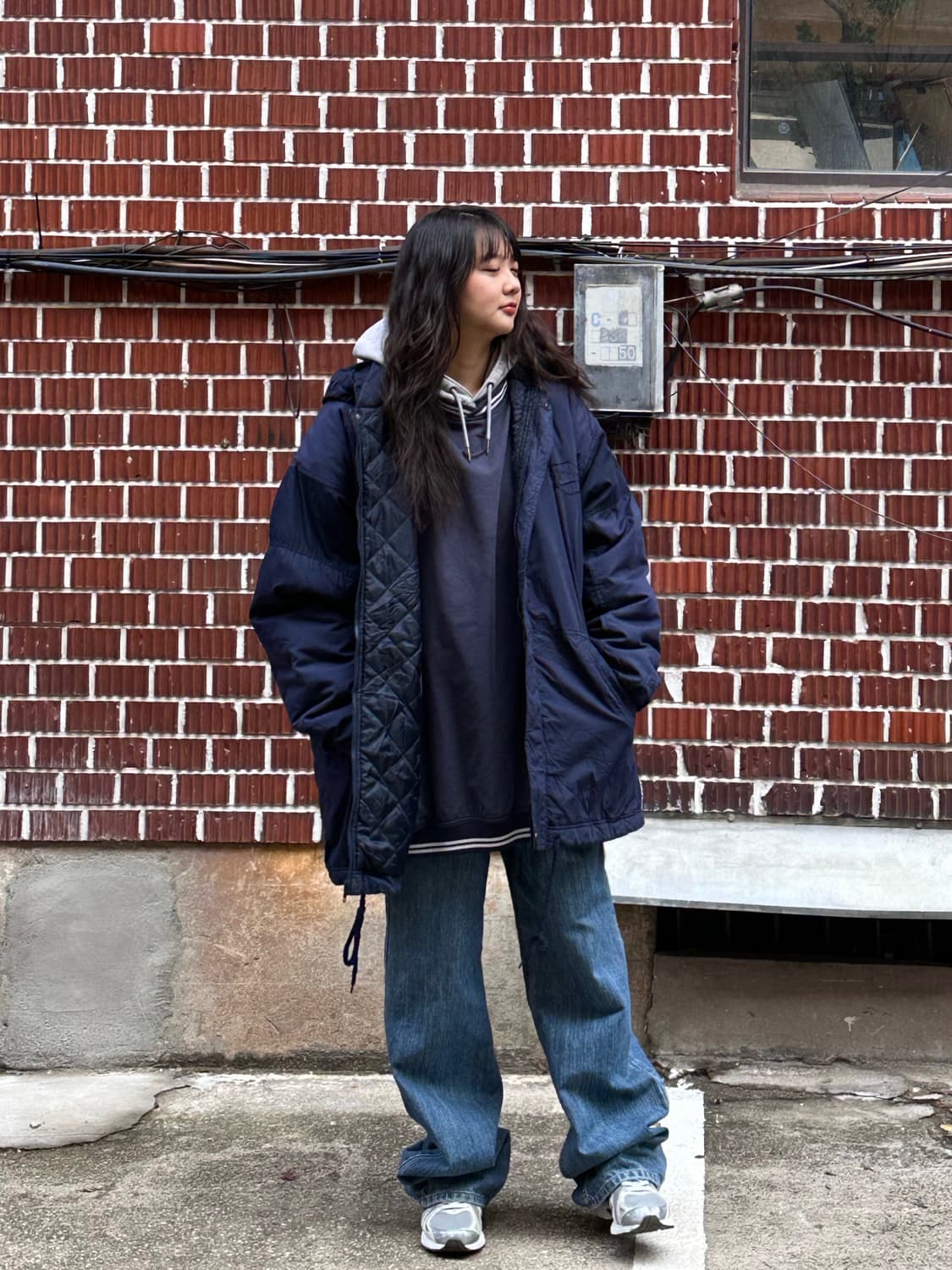 나이키 돕바 메탈리카 후드 나이키 웜업 리바이스 오렌지탭 팬츠 상품이미지1