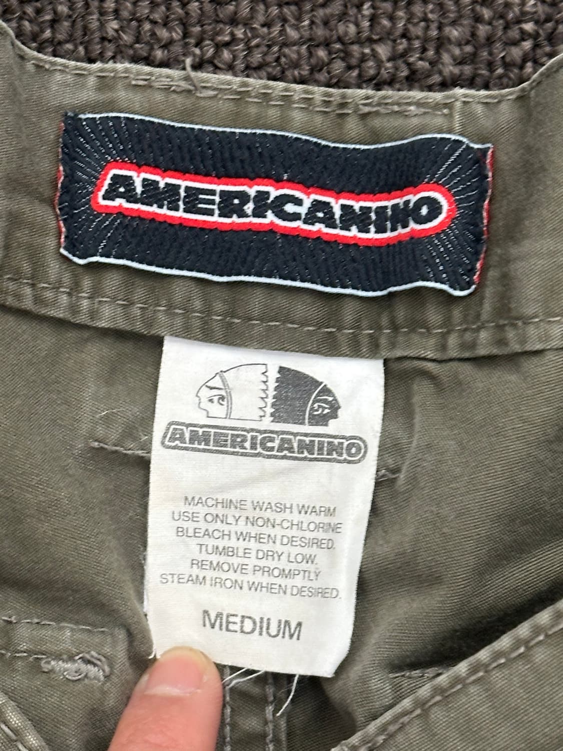 M)Japanese vintage 여성 카고 반바지 상품이미지5