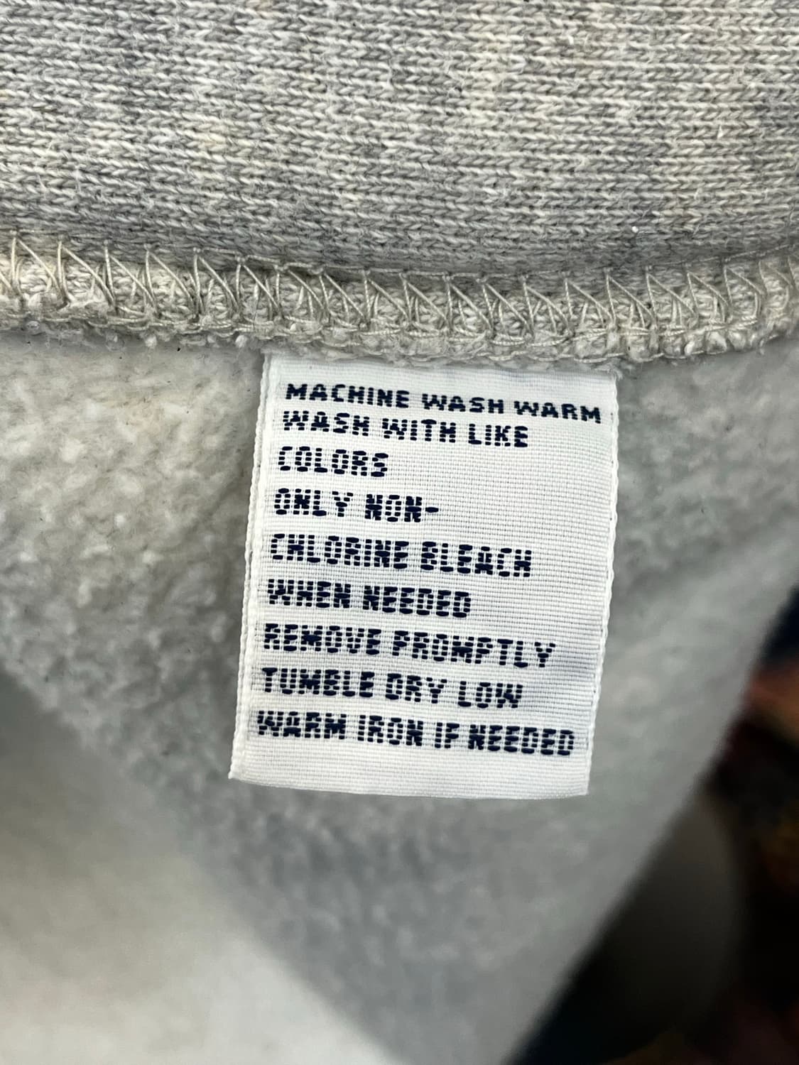 90's 폴로 랄프 로렌 써멀 후드 집업 그레이 상품이미지7