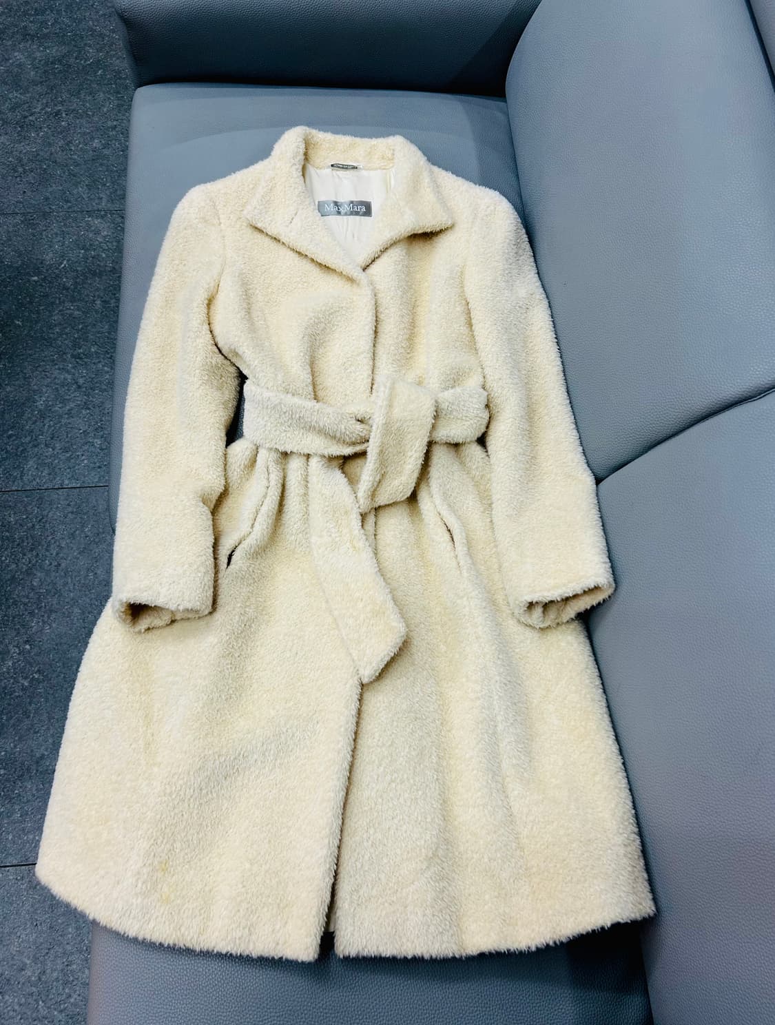 막스마라 알파카 롱코트(38사이즈) 상품이미지1