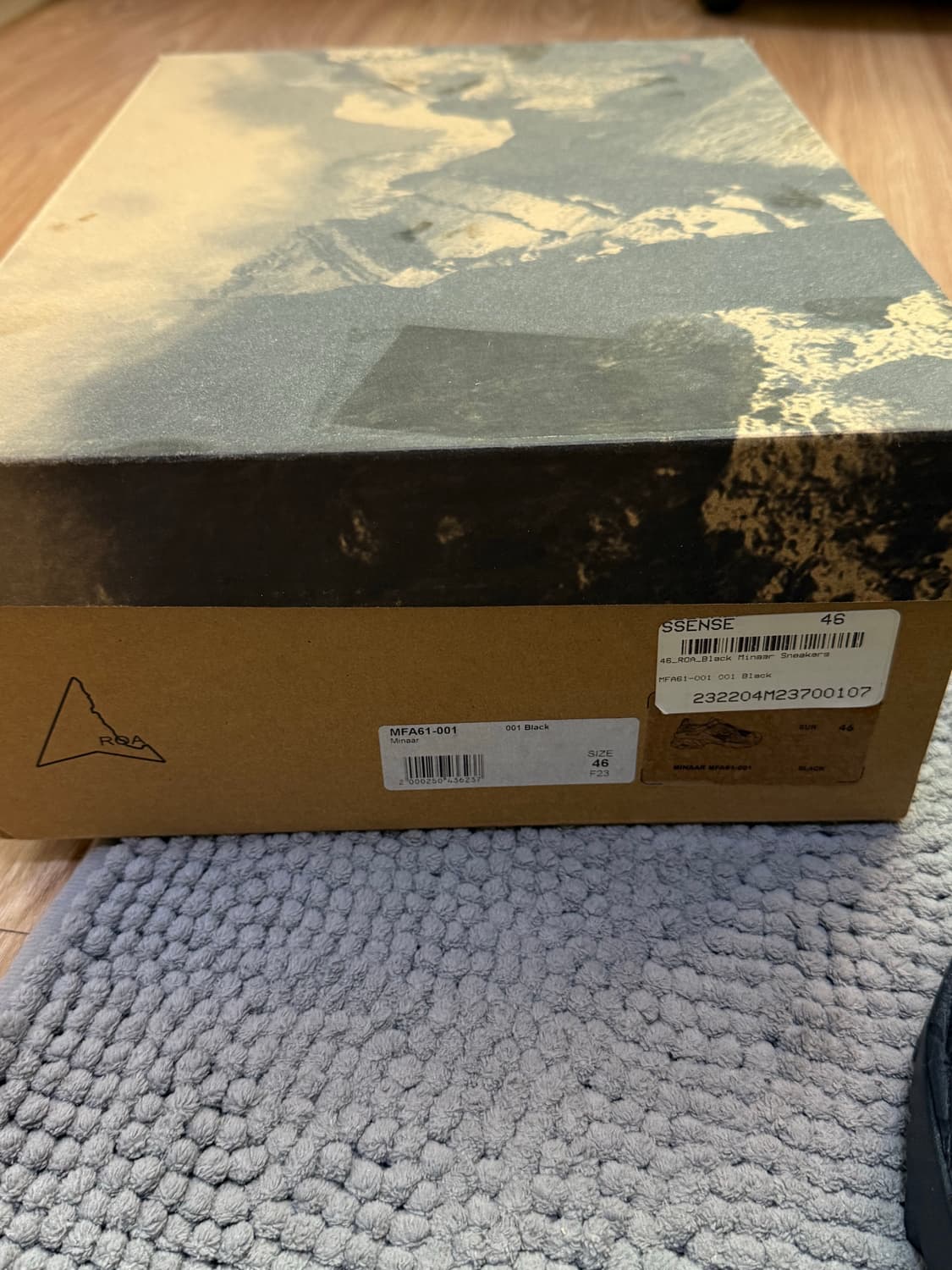 로아 하이킹 미나르 블랙 46 상품이미지5