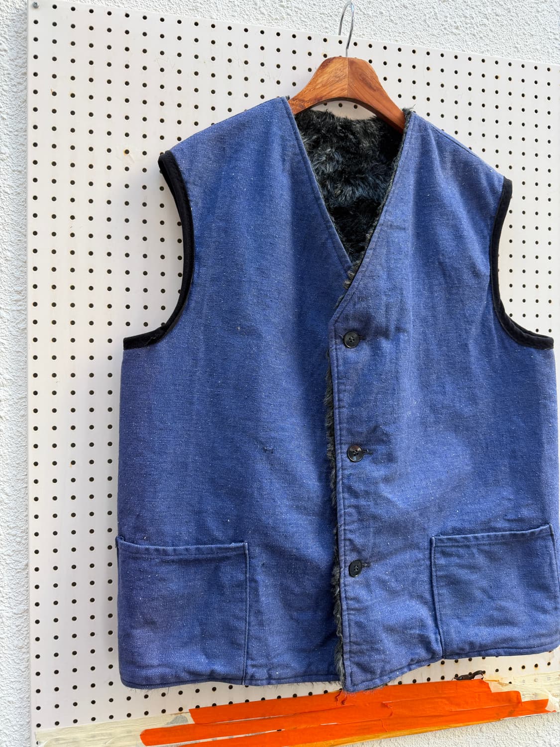 70s OLD GERMANY DENIM FRENCH 프렌치 워크베스트 상품이미지3