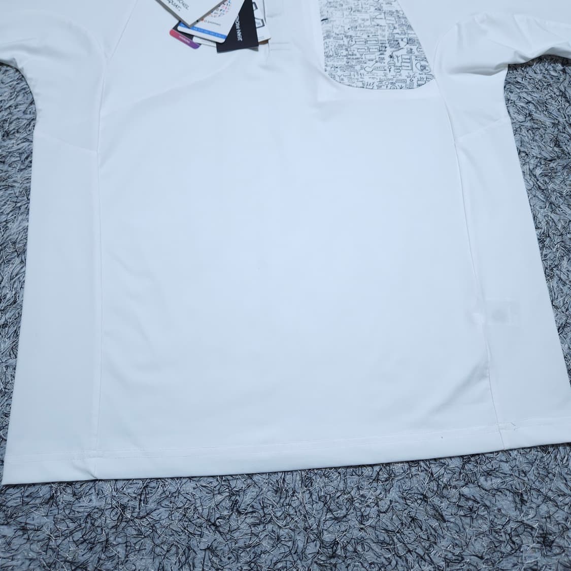 장미셸바스키아)105 남자 쿨원단 냉감반팔티 / 왕눈이샵 상품이미지3