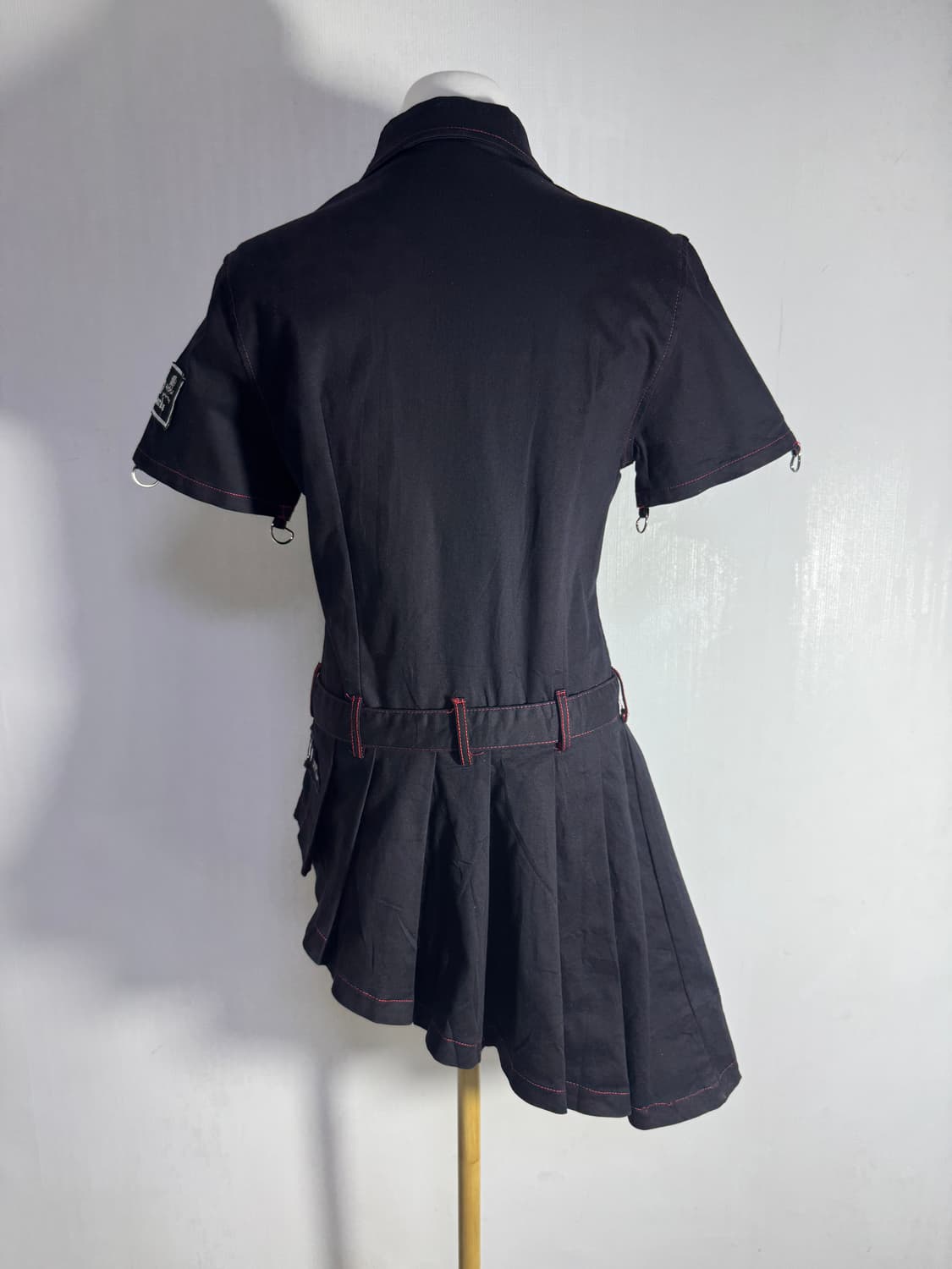 ACDC RAG 스컬 체인 어시메트리 스커트 원피스 펑크  상품이미지6