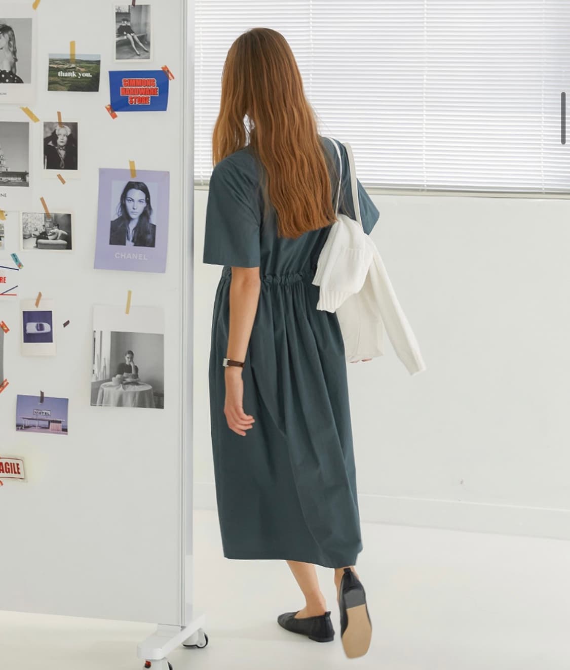 새제품/ 브렌다브렌든 코튼 원피스 상품이미지3