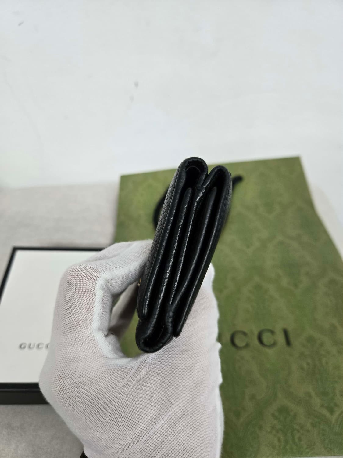 [보증서 정품] 구찌 마몬트 삼단지갑 상품이미지5