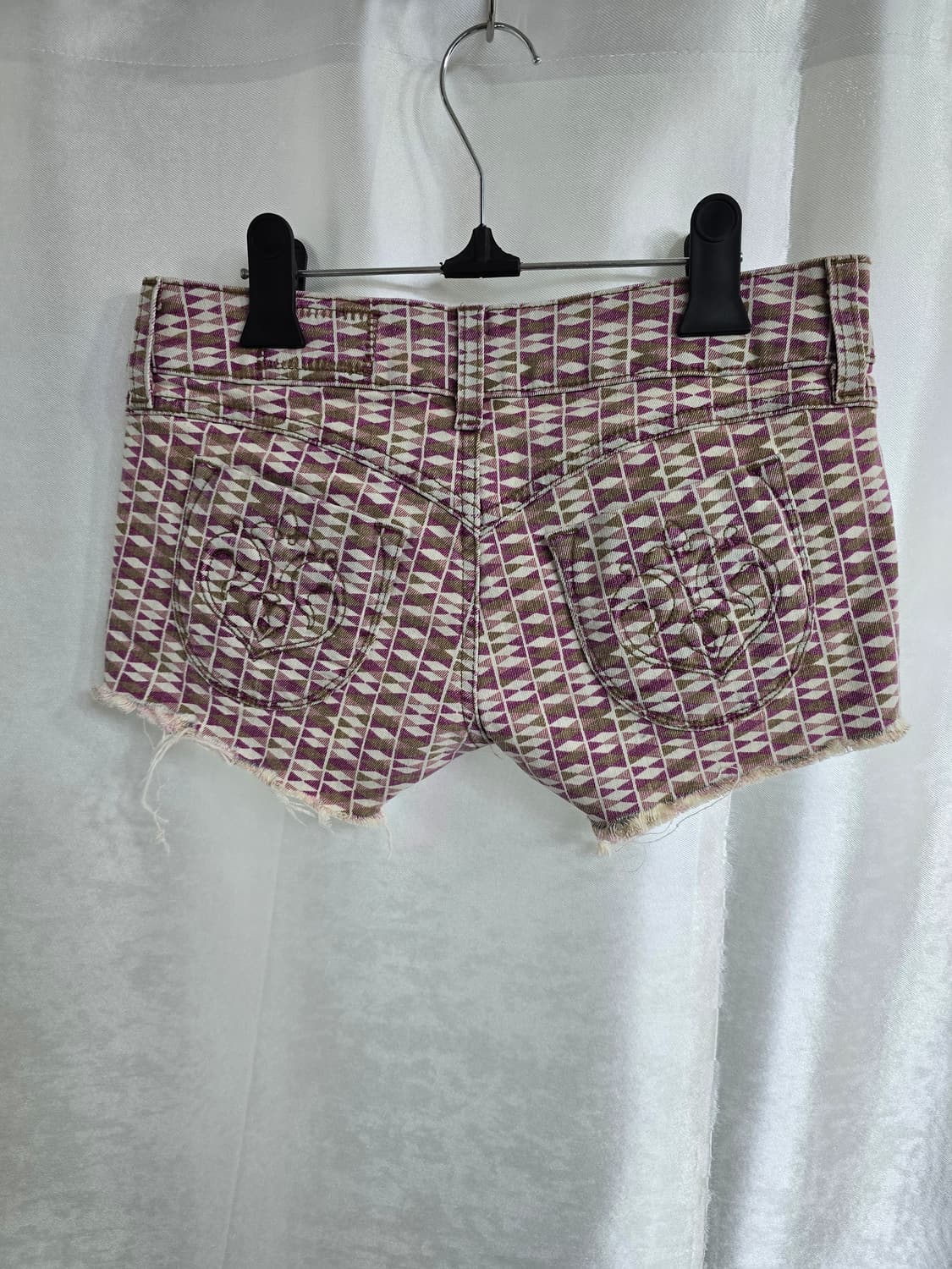 siwy 패턴 데님 반바지 (1973) 상품이미지2