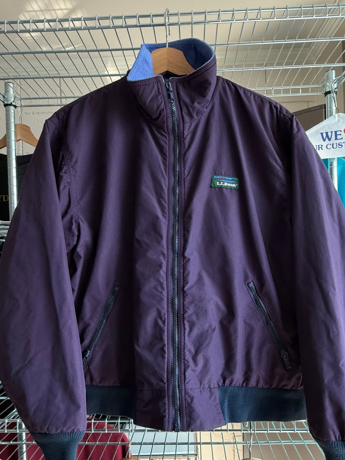 90s Made in USA L.L.Bean 웜업 자켓 상품이미지1