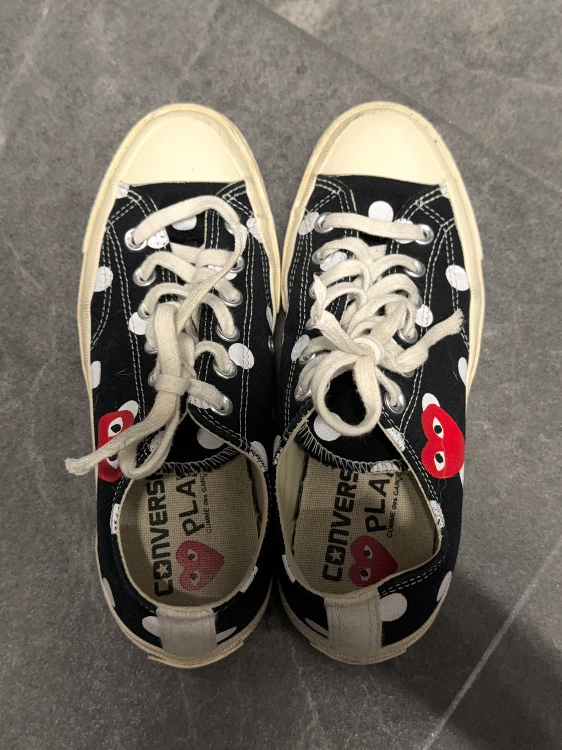 꼼데가르송x컨버스 척테일러 도트 로우 240 상품이미지2