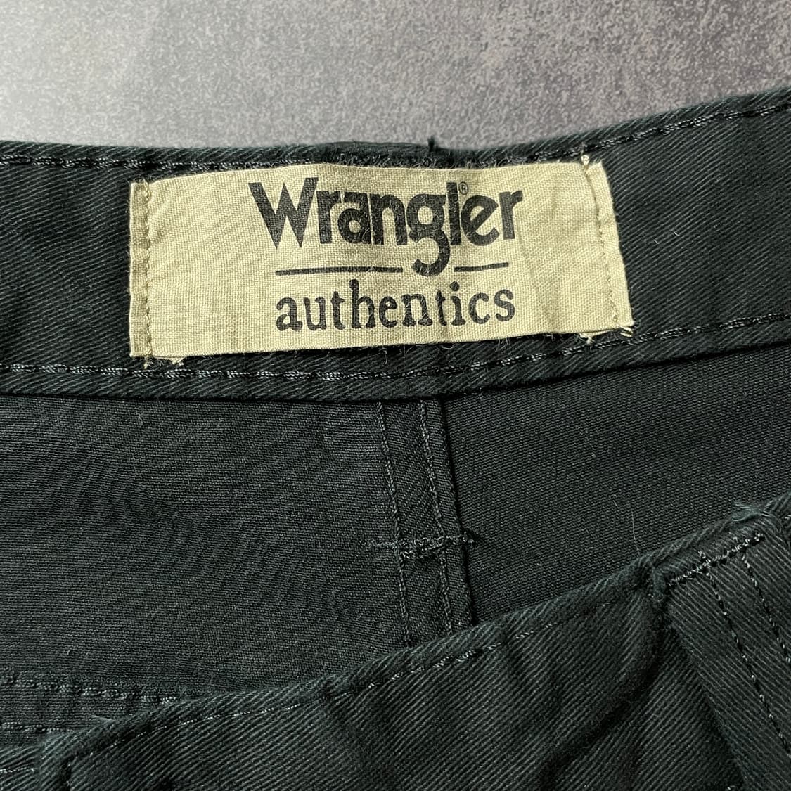 WRANGLER 데드스탁 랭글러 블랙 카고 하프 팬츠 A00746 상품이미지8