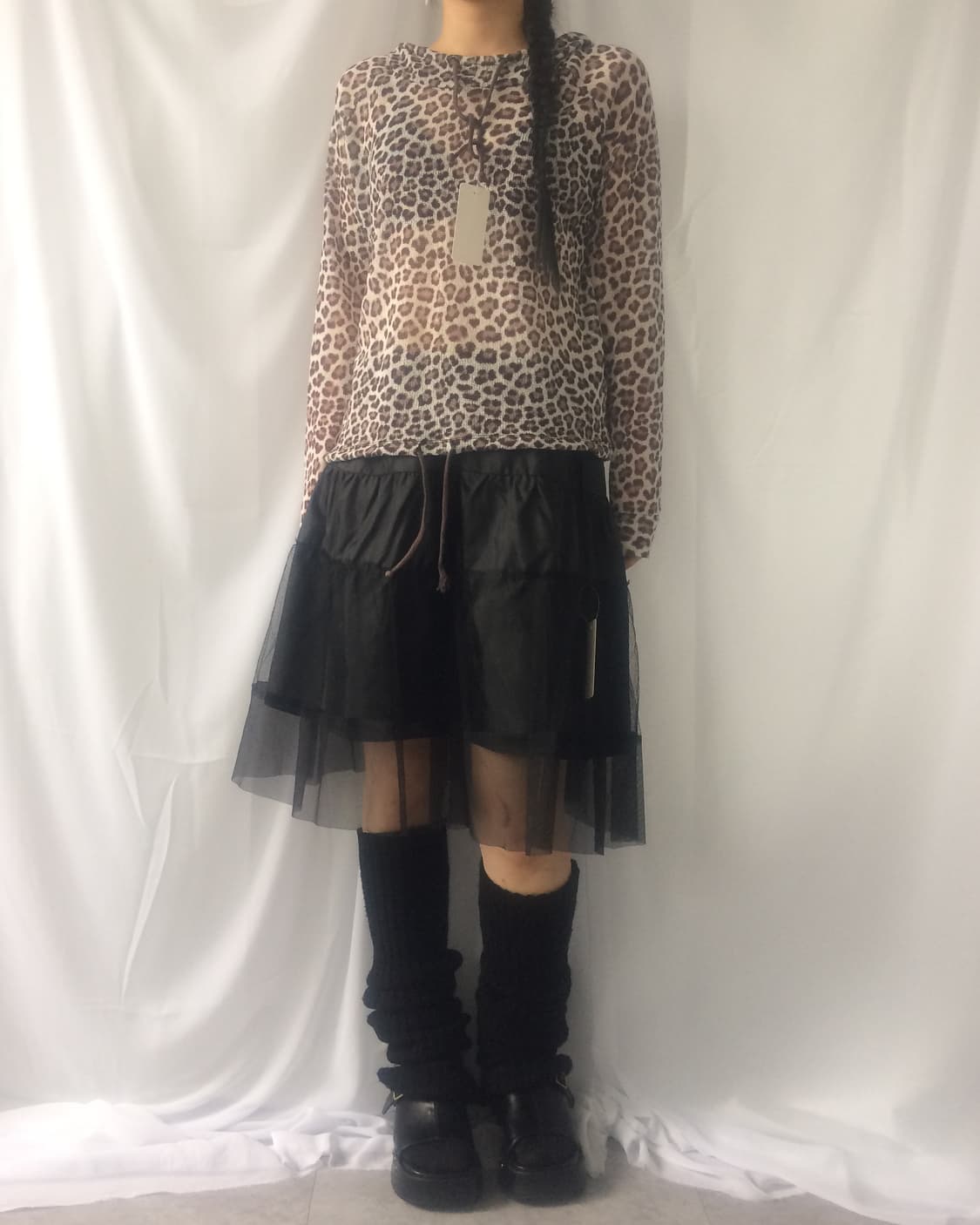 Sha layered midi skirt 상품이미지5